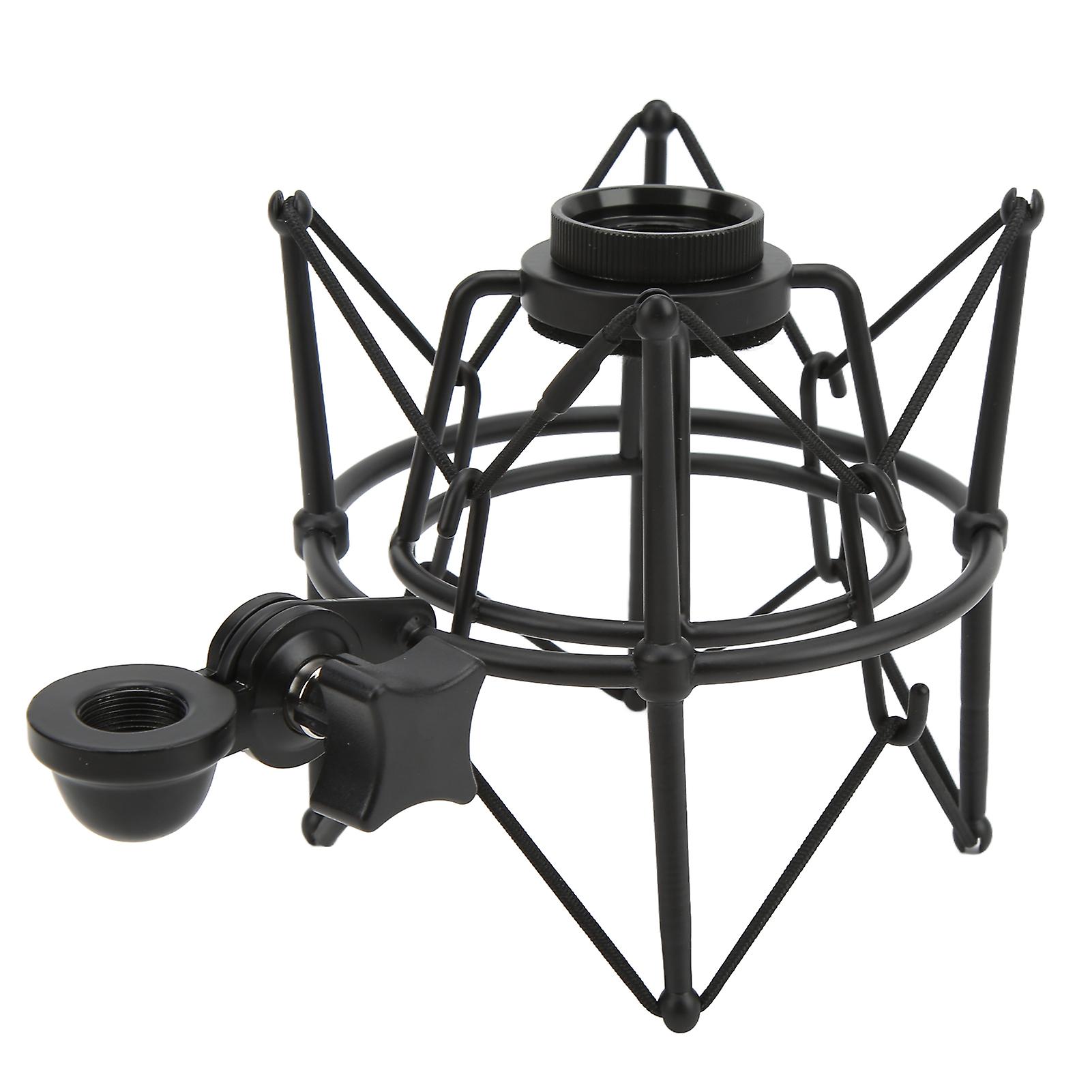 Adjustable Microphone Shock Mount - Anti-Vibration Holder for Studio & Live Streaming