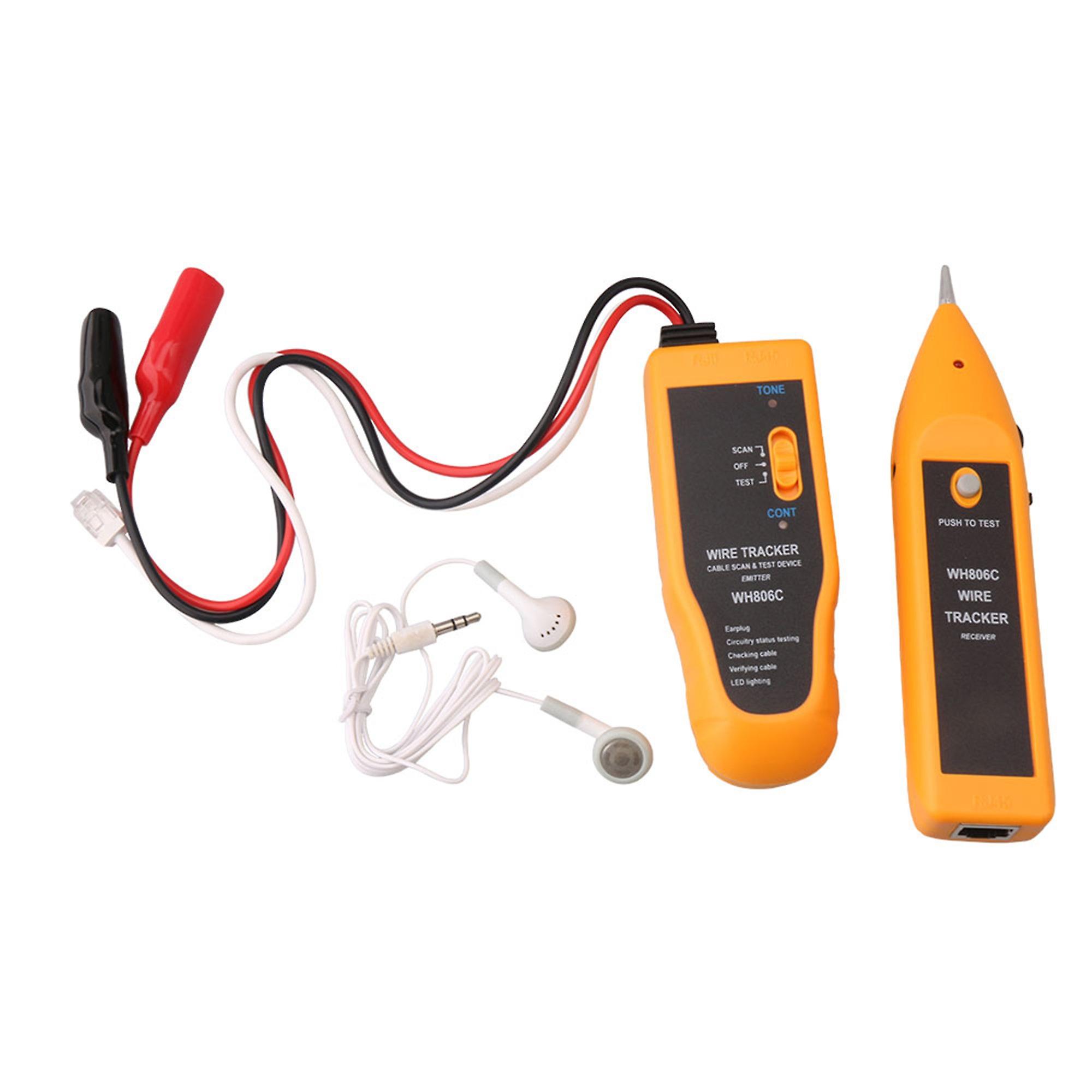 WH806C Networks Cable Tester Network Line Measuring Instrument Test Tool