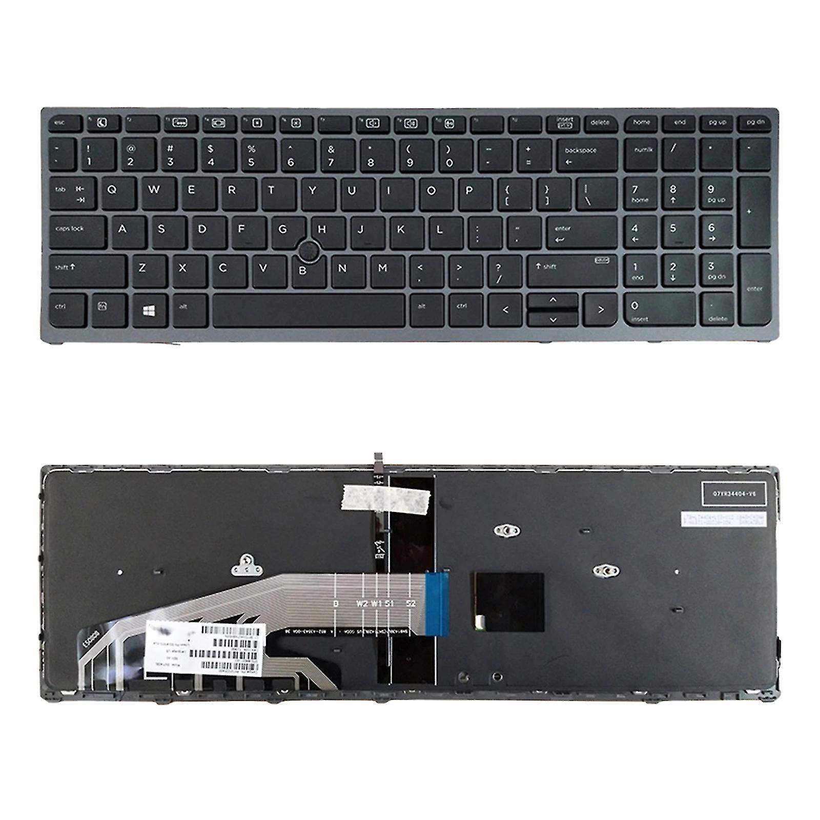 Us Version Keyboard With Backlight For Hp Zbook 15 17 G3