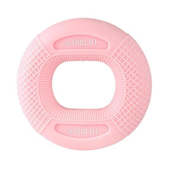 Adjustable Hand Grip Elastic Strong Toughness Compact Size Ergonomic Design Heavy Gripper Fitness Hand Finger Exerciser Ring