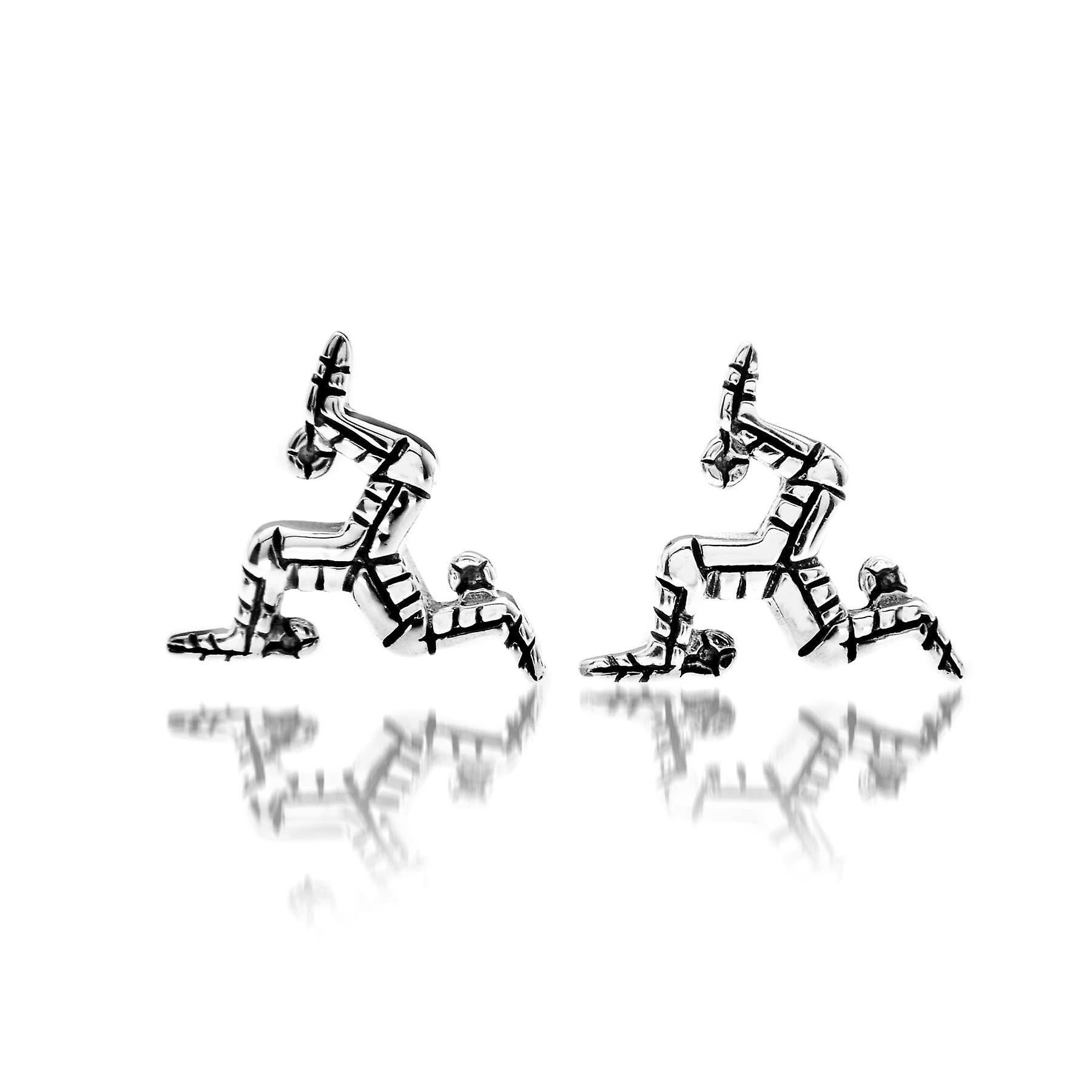 Sterling Silver Stud Earrings - Celtic Man x