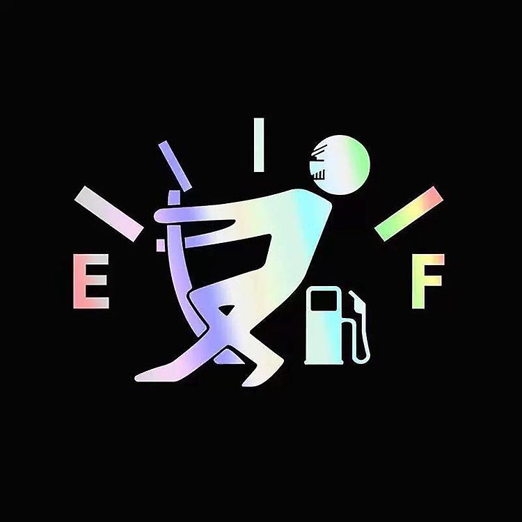 Car Decorative Personality Cartoon Animation Creative Bumper Stickers Oil Cap Stickers