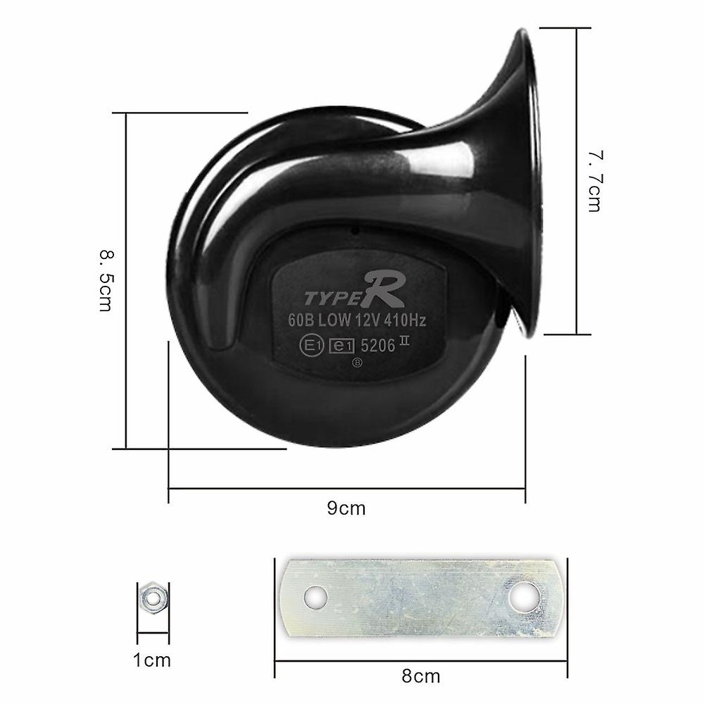 Klaxon De Train Puissant 12V - 300 DB, Pour Camion, SUV, Voiture, Bateau, Moto, Universel