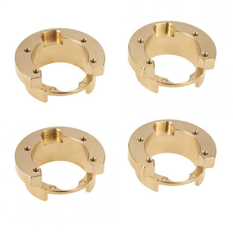 4PCS/Set Brass Counterweight Balance Weight Accessory for 1/10 RC Rock Crawler Traxxas TRX-4 Axle 4p