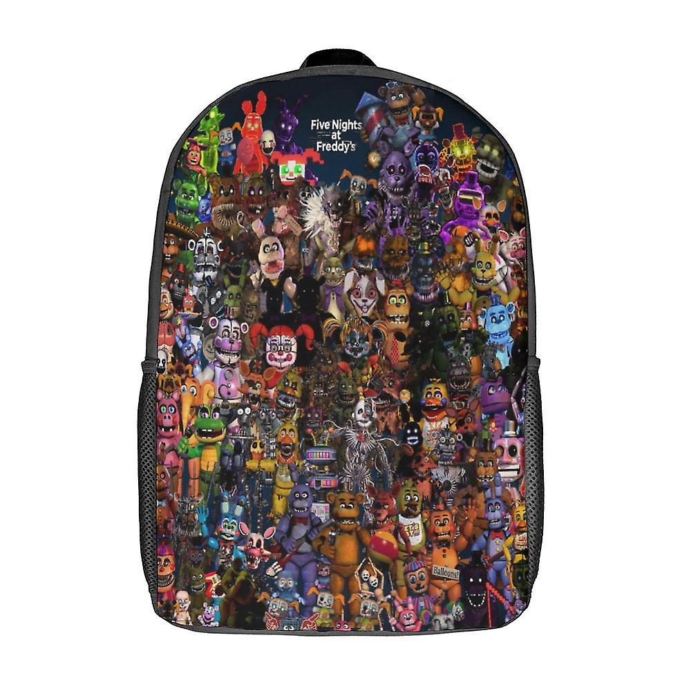 אופנה חמישה לילות בתרמיל של פרדי תיק מחשב נייד טיול נוער תרמיל ספורט לבנים ובנות