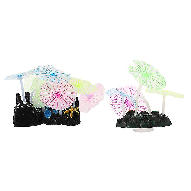 2pcs Aquarium Water Plants