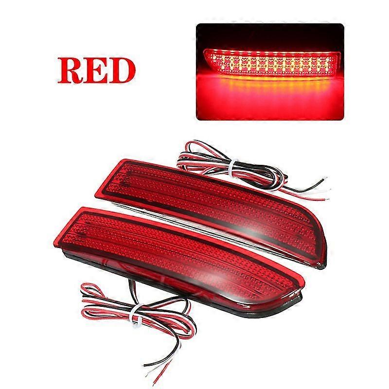 2pcs מכונית led פנס אחורי בלם חניה פגוש אחורי מנורת מחזיר אור עבור טויוטה Avensis/alphard סימן I / רב