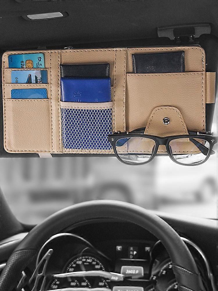 Vehicle Visor Storage Multi-functional Vehicle Card Package Cross-border Special