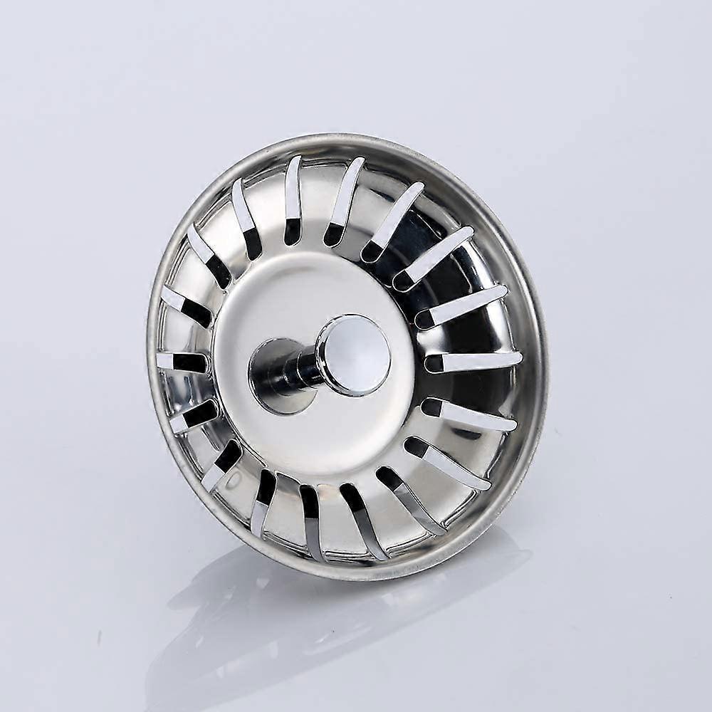 2 packKitchen sink strainer, sink strainer cover, diameter 80mm