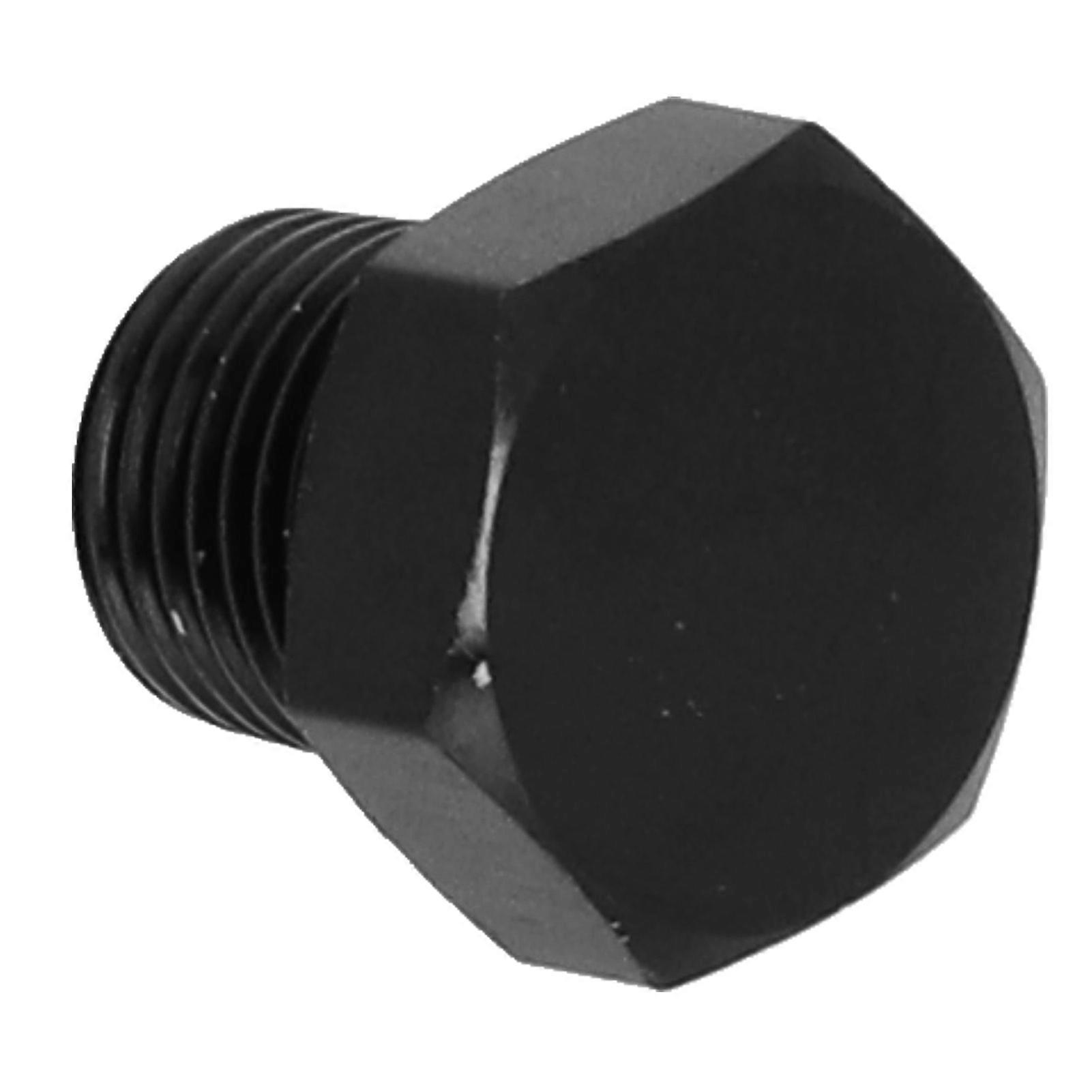 Pipe Plugs 3/8 NPT Aluminum w/ allan head Pair of Gold anodized
