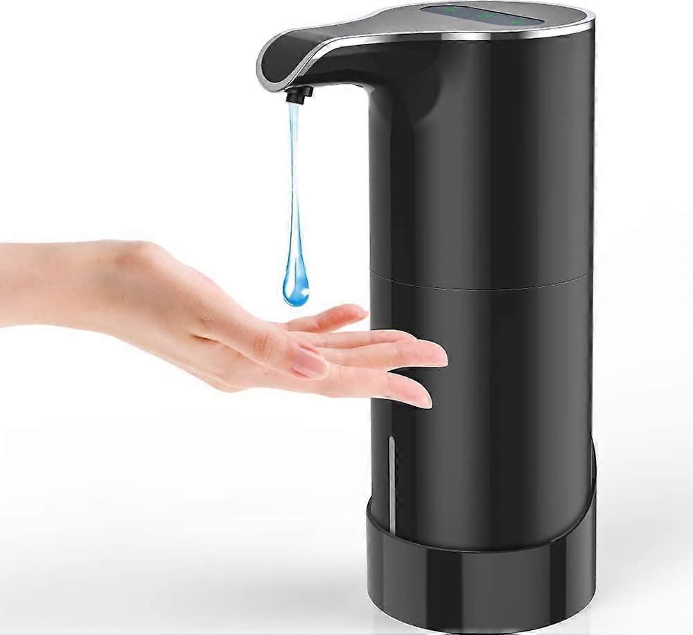 Merkioo automatic soap dispenser-contactless soap dispensable 5 levels adjustable with IR sensor, USB rechargeable electrical liquid-soap donor waterp