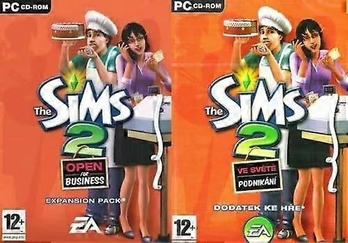The Sims 2 Open for Business (PC) - EU cover Full English In Game - New & Sealed