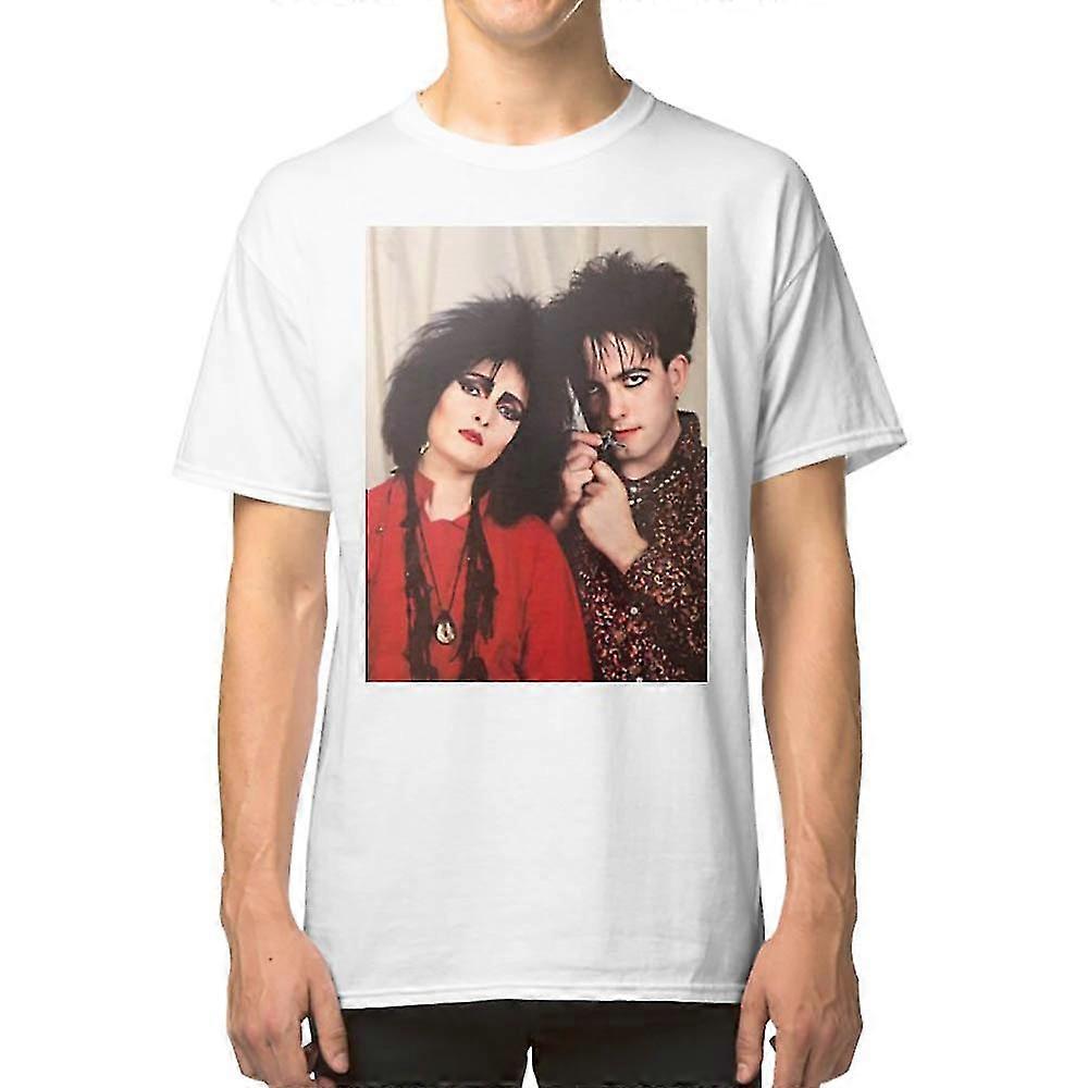 Siouxsie sioux ja robert smith T-paita