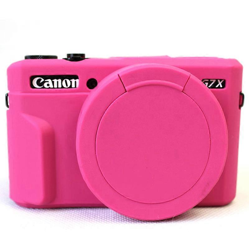 Protective Body Cover Case For Canon G7X Mark 2 G7X II G7X2 G7X3 G7XIII with Silicone Lens Cap Soft Silicone Rubber Camera Bag