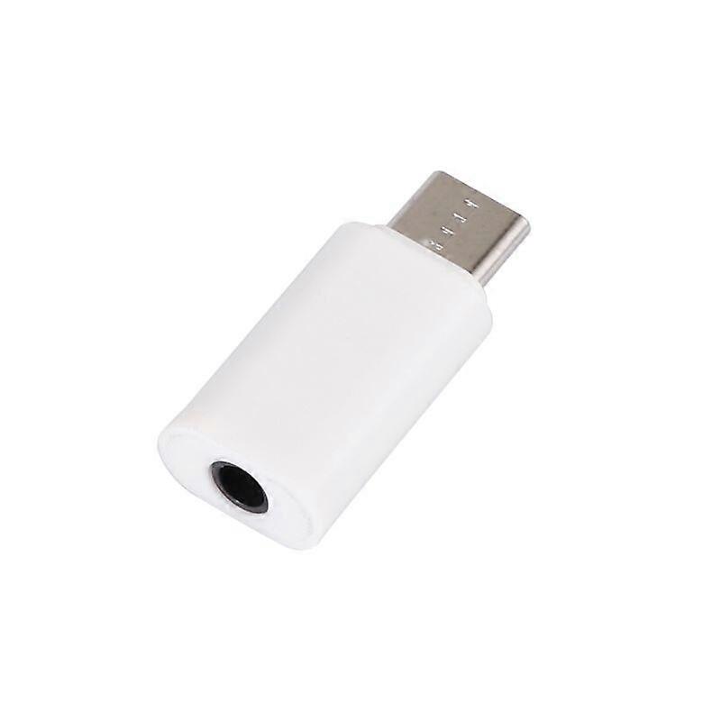 Mini Portable Helmet Adapter USB Type-C Male to Female, 3.5mm, Stereo Headphone Converter for Mobile Phones