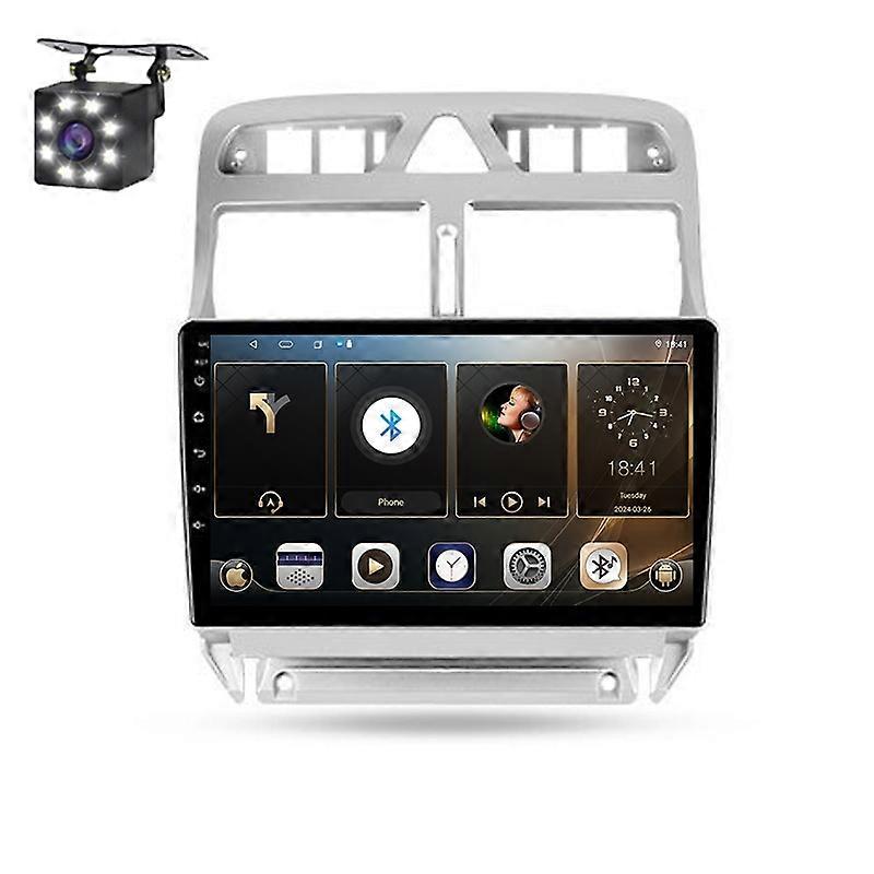 Radio For Peugeot 307 1 2001 - 2008 Wireless CarPlay Android Multimedia Car intelligent systems