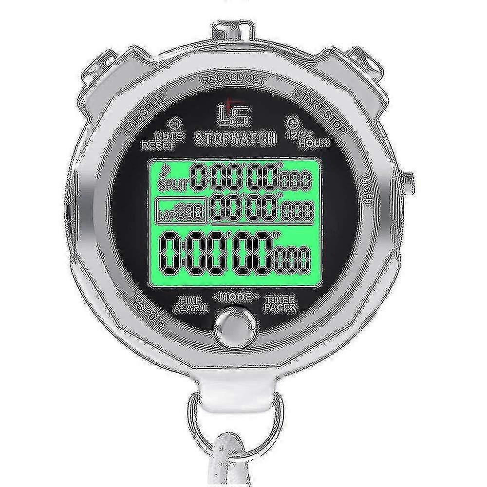 Metal Stopwatch Timer With Backlit Edition
