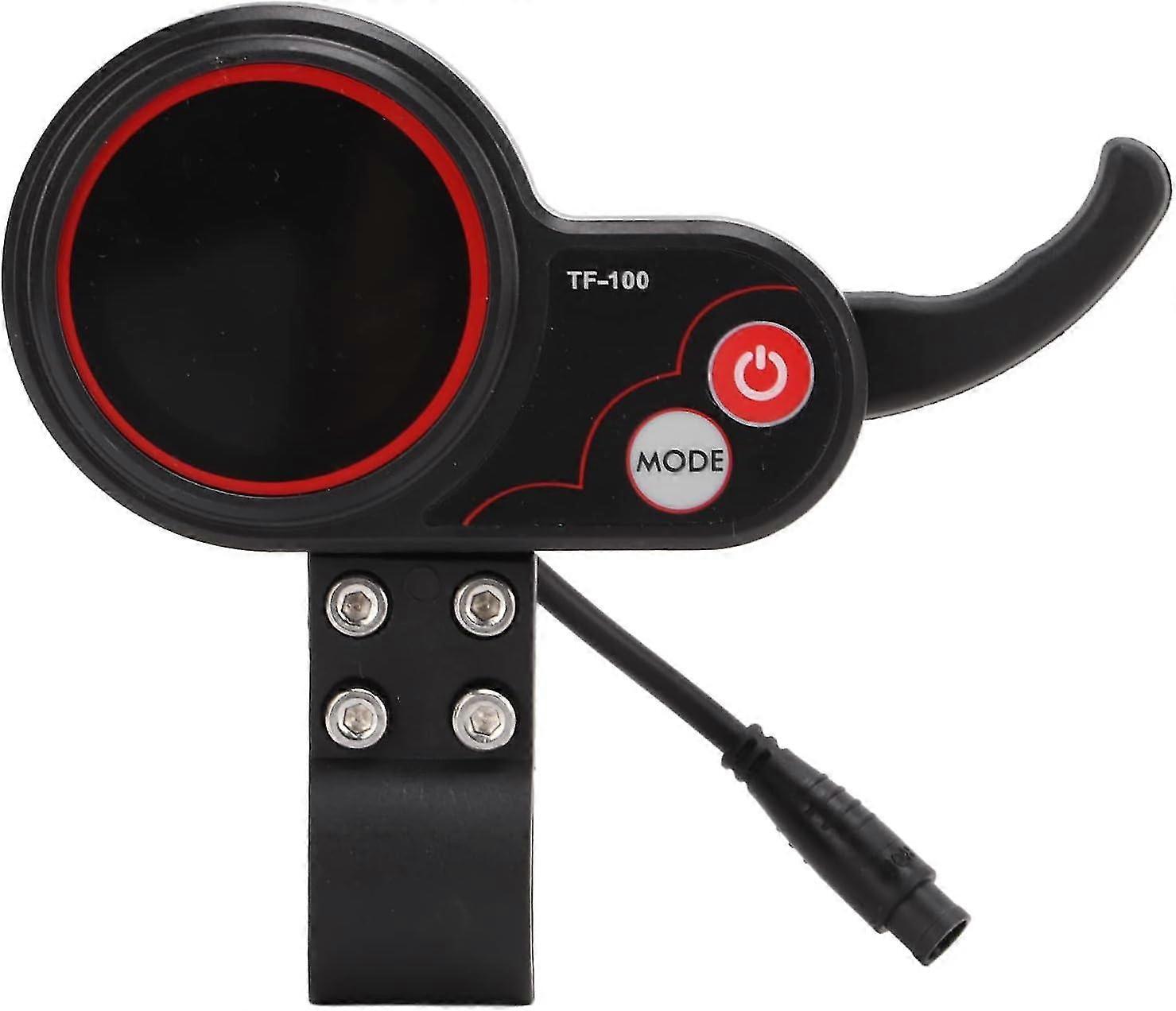 E-scooter Dashboard 6 Pin Plug Waterproof,tf-100 Display,electric Scooter Instrument Display Panel For M4 Scooter Spare Parts And Skateboard Accessory