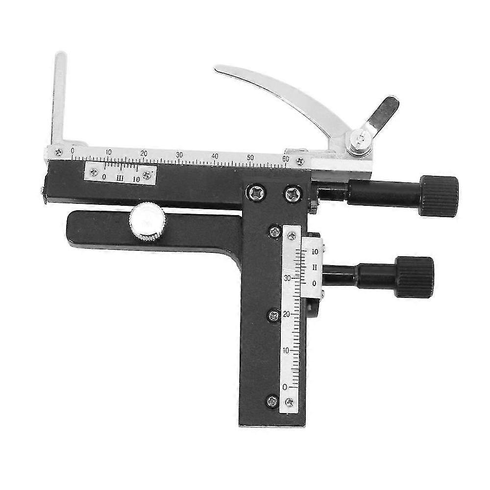 Microscope Attachable Mechanical Stage X-y Moveable Caliper Vernier With Scale