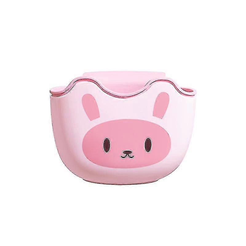 -kitchen Sink Storage Basket Sponge Drain Rack Rack Soap Bathroom Hanger 1 Piece (pink)