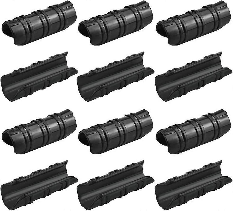 12 Pcs Clipes Estufa 25mm - Preto