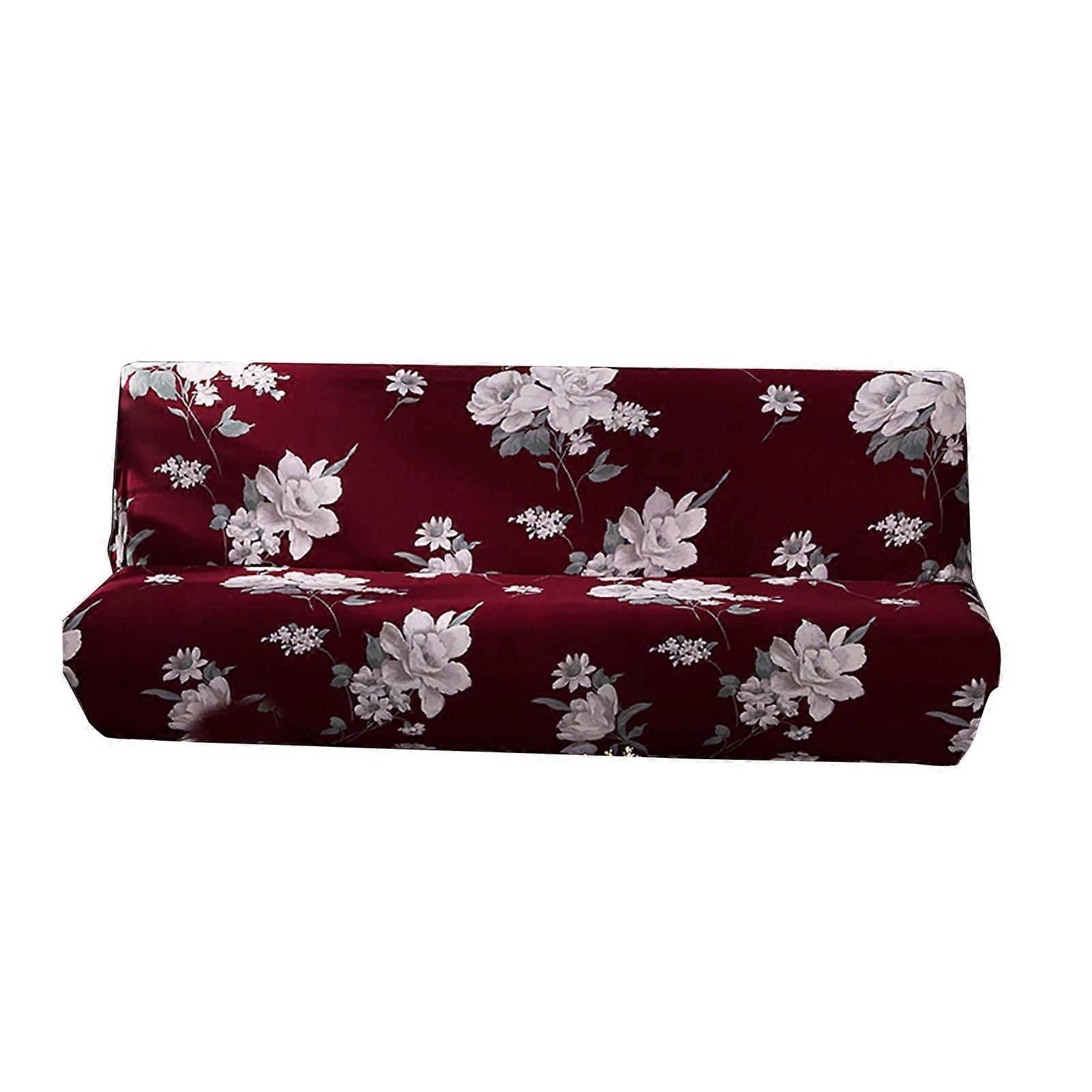 Couch Cover No Balling-up Smooth Full Cover Multi Pattern All-inclusive Sofa Covers for Armless Sofa KAESI