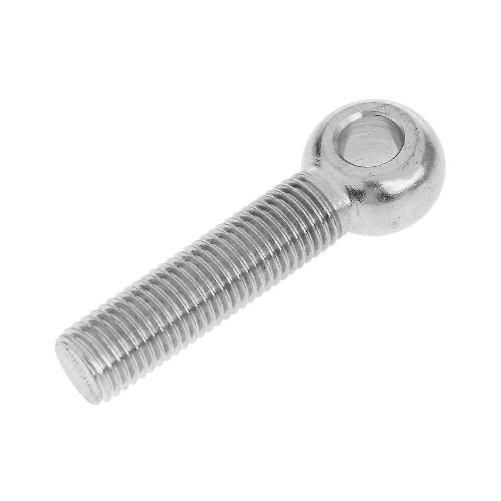 M12 304 Boulon à œil entièrement fileté en acier inoxydable pour balustrade M12 x 70mm