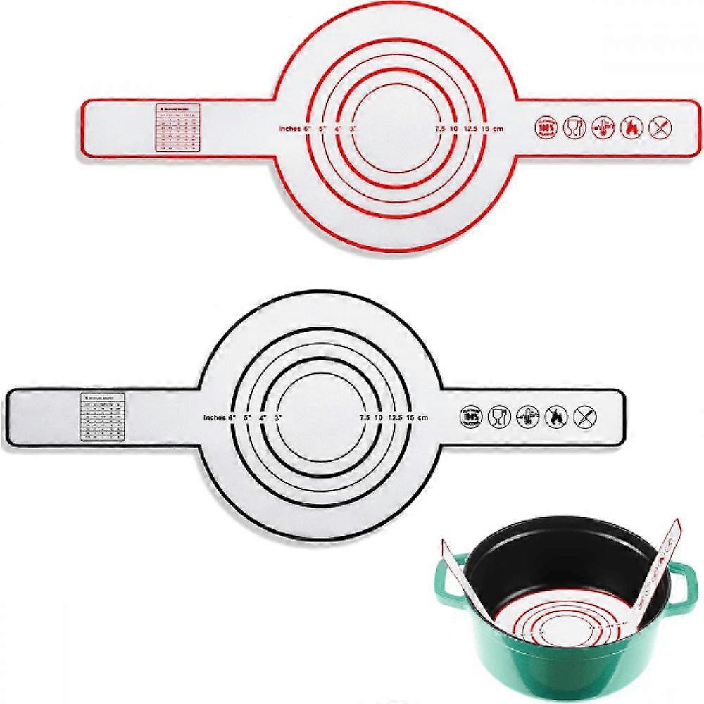 Set of 2 silicone baking mats for oven baking