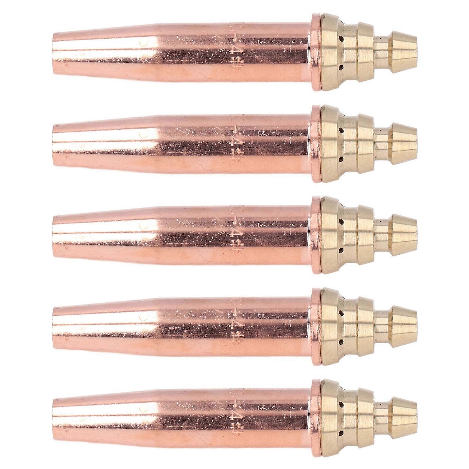 5PCS Cutting Tips Split Isobaric Propane Gas Welding Nozzles Machine Torch ConsumablesG03-4#