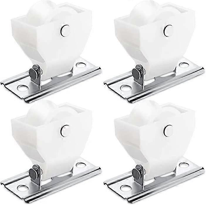 Drapery Hardware Cord Pulleys Window Blind Lock For Roman Pleated Shade Roller Shutter Replacement Accessories(4pcs)