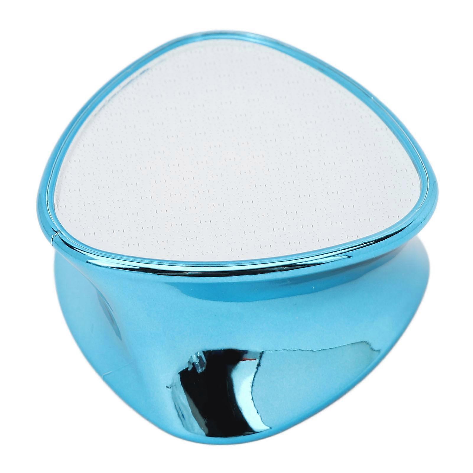 2 in 1 Hair Eraser Hair Removal Wet Dry Use Painless Washable Foot Scrubber Tool for Arm Leg Blue