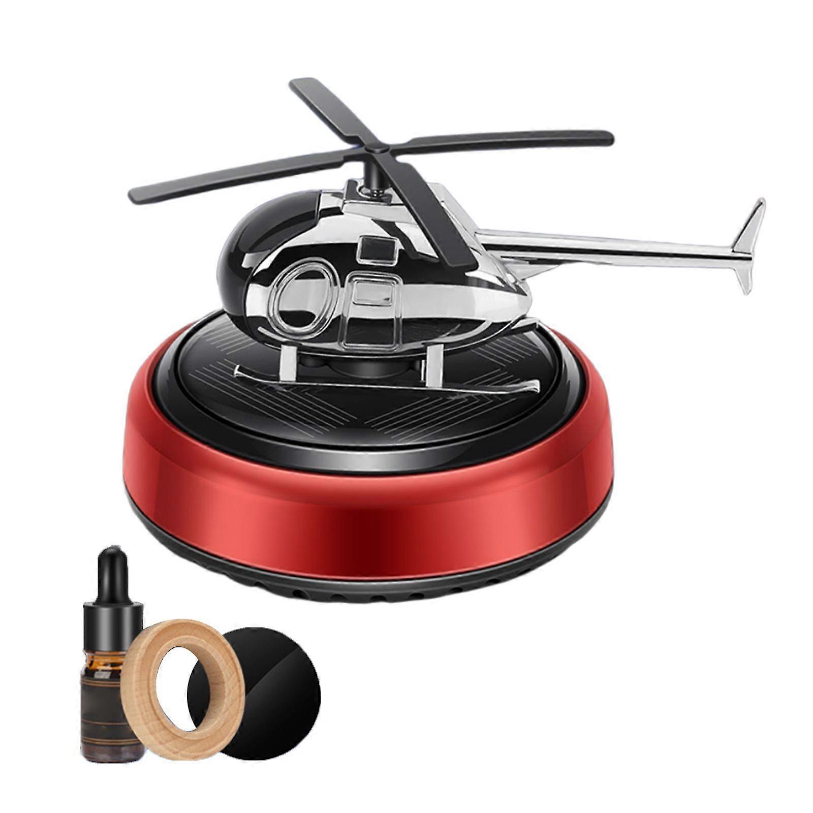 Car Office Bedroom Board Rotating Aromatherapy Decoration Diffuser Red