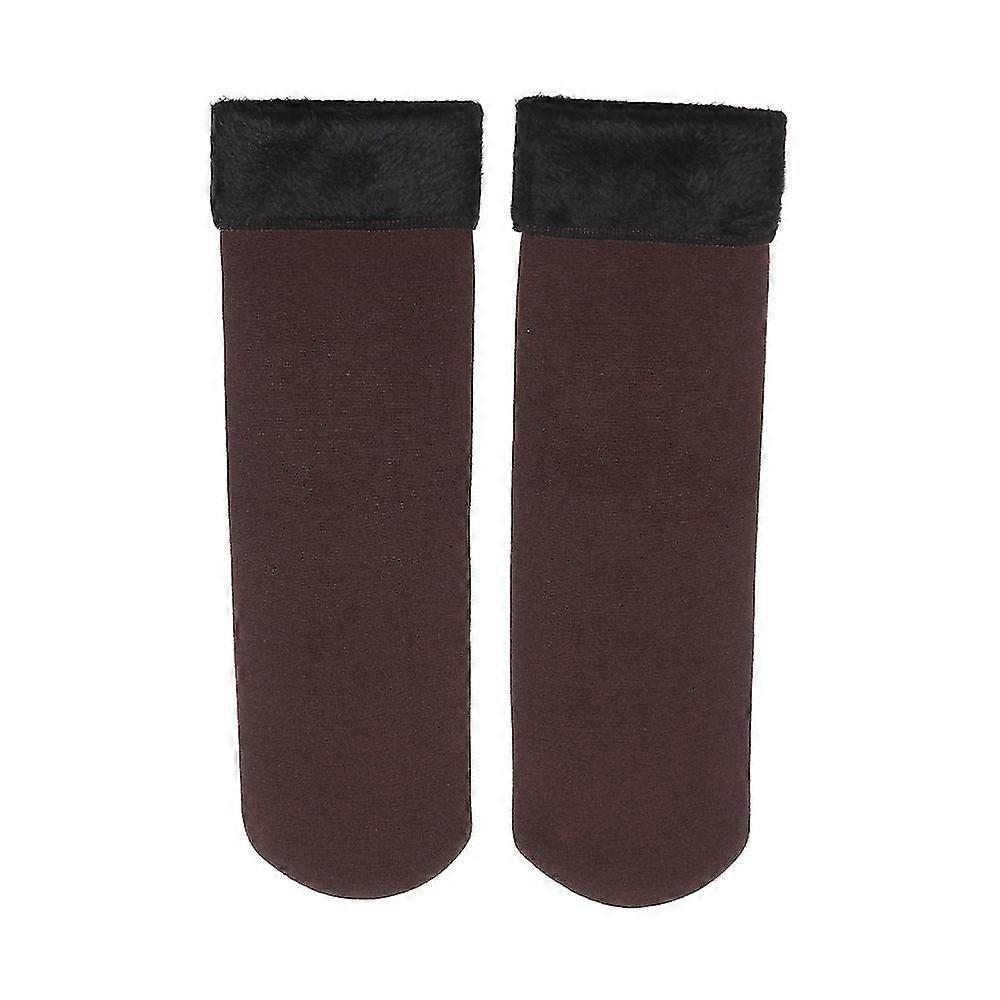 Women Mens S Socks S Boots Thicken Velvet Floor Hosiery Winter Warmer Thermal