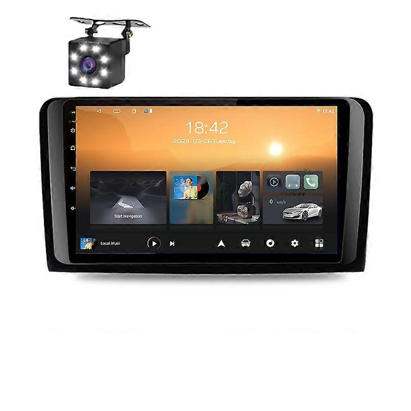 Car Radio For Benz ML GL ML350 GL320 X164 2005-2009 Multimedia Video Carplay Navigation Auto