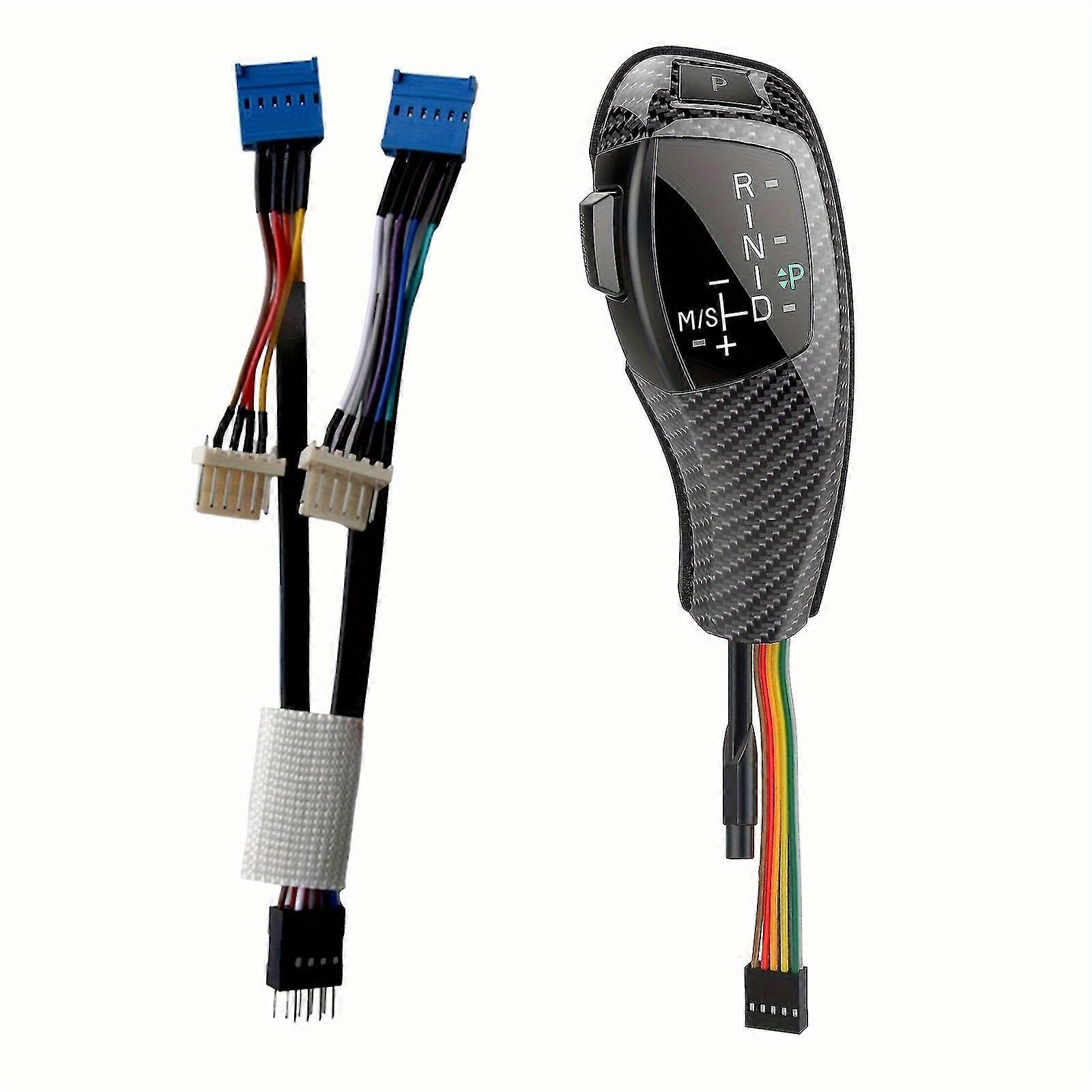 LHD automata sebességváltó gomb utólagos felszerelési készlet BMW E90 E91 E93 E81 E82 E84 E87 E88 E89 Carbon számára