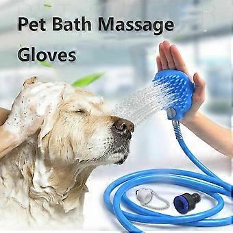 Pet Bathing Tool Shower Sprayer Attachment Set Shower Attachment Hose Dog Shower Head Wash Hose Bath Brush Bathroom Tool