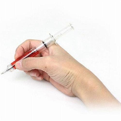 أقلام الحقن Guoguo 4x الجدة حقنة سائلة قلم حبر جاف طبيب ممرضة مستشفى طبي هدية ممتعة