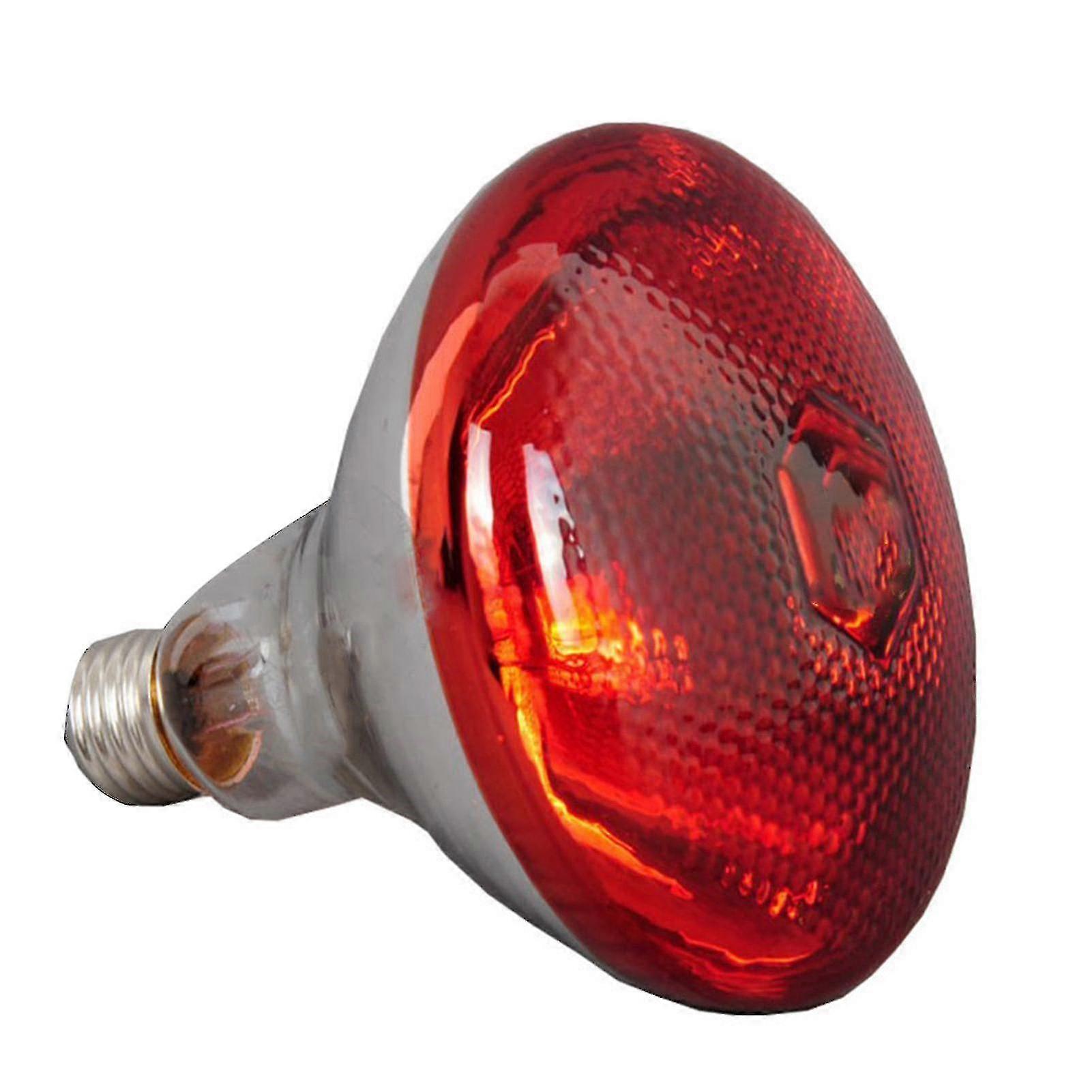 Lampada riscaldante a infrarossi da 250 W Lampadina addensata antideflagrante impermeabile Piggy Chicken Duck, 1 pezzo, rosso - SNNGV
