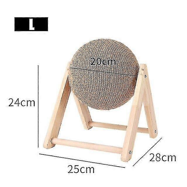 Slitesterk katt skrapebrett forakter vertikale katteleker i massivt tre