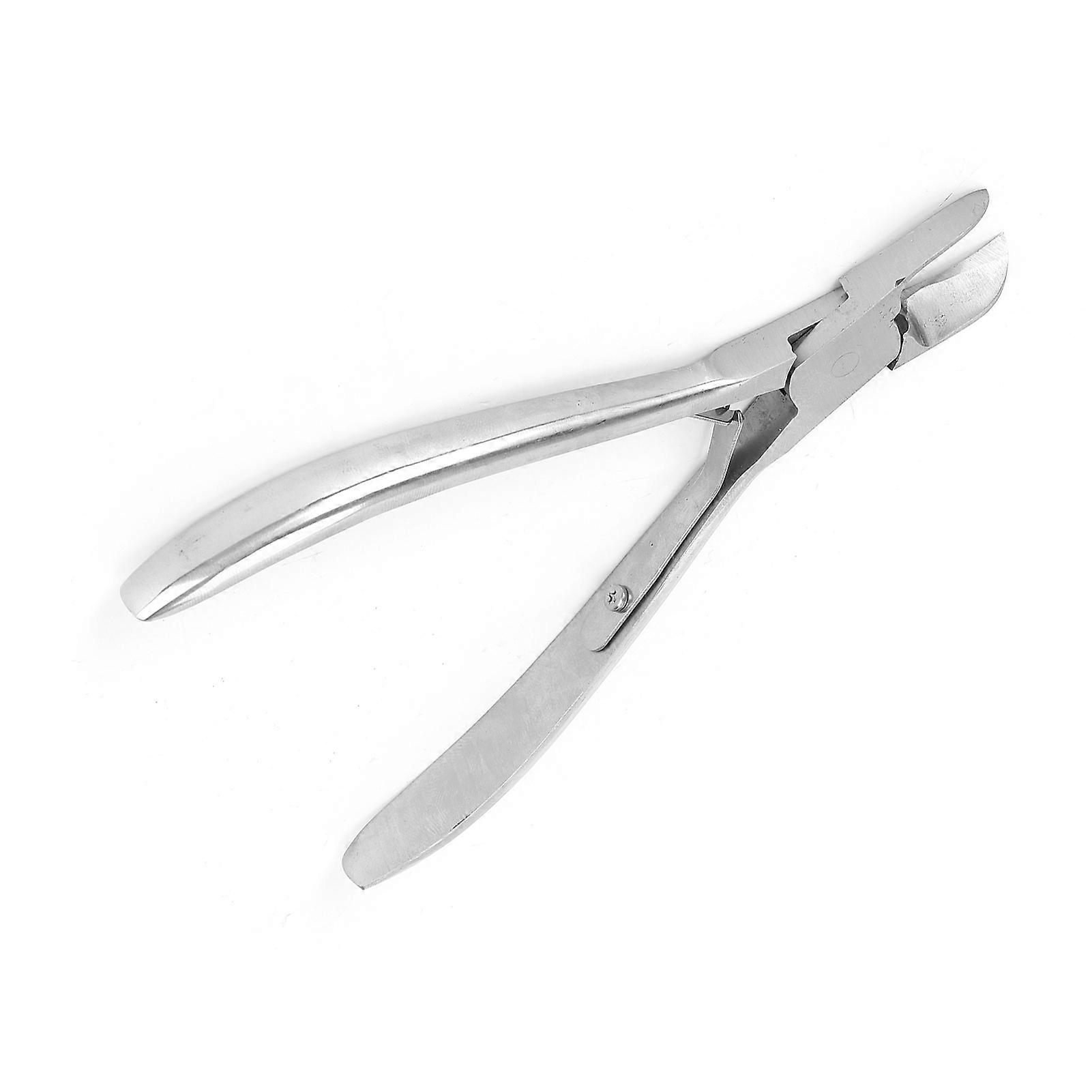 Piglet Teeth Nipper Stainless Steel with Blocking Spring 14cm Handler