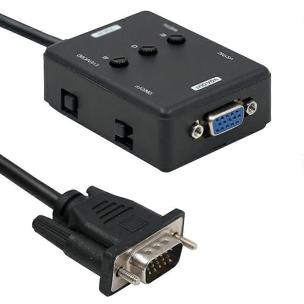 VGA Scanline Generator with Extension Cable for Classic Nostalgic Games for TV for VGA Connection B