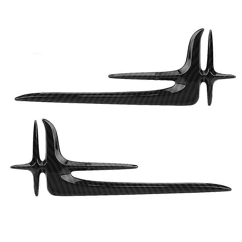 2Pcs Standard Stickers compatible with Mercedes Benz C Class W205 15-18 and E Class W213 16-18