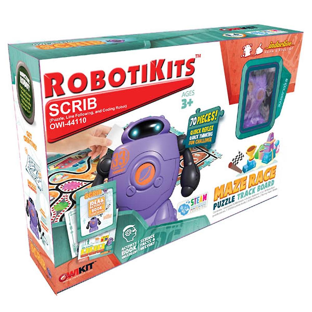 OWI Scrib - Puzzle, Line Following, &amp; Coding Robot