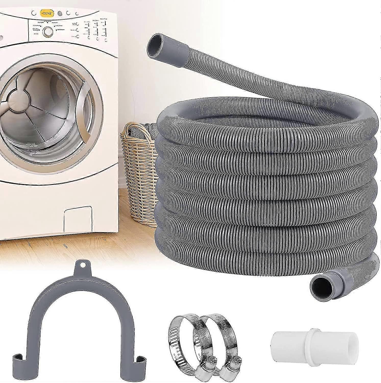 Washing Machine Drain Hose, Universal Drain Hose, Water Drain Hose, Washing Machine Hose, Extension Hose For Dishwasher And Washing Machine 20mm*2m-xi
