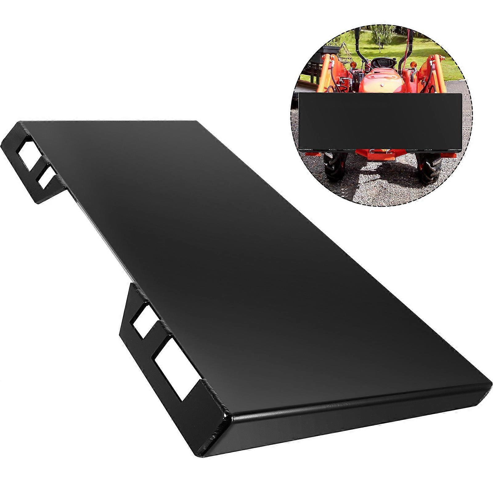 Skid Steer Mounting Plate Bobcat Attachment Plate 1/4" Quick Attach Plate