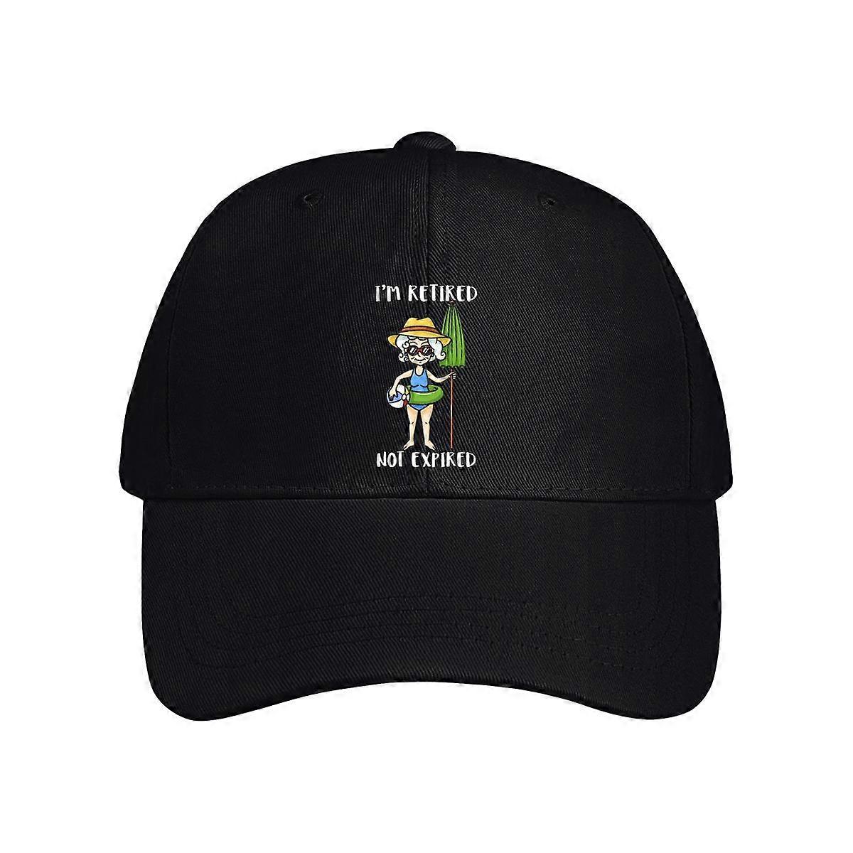 I'm Retired Not Expired Baseball Cap