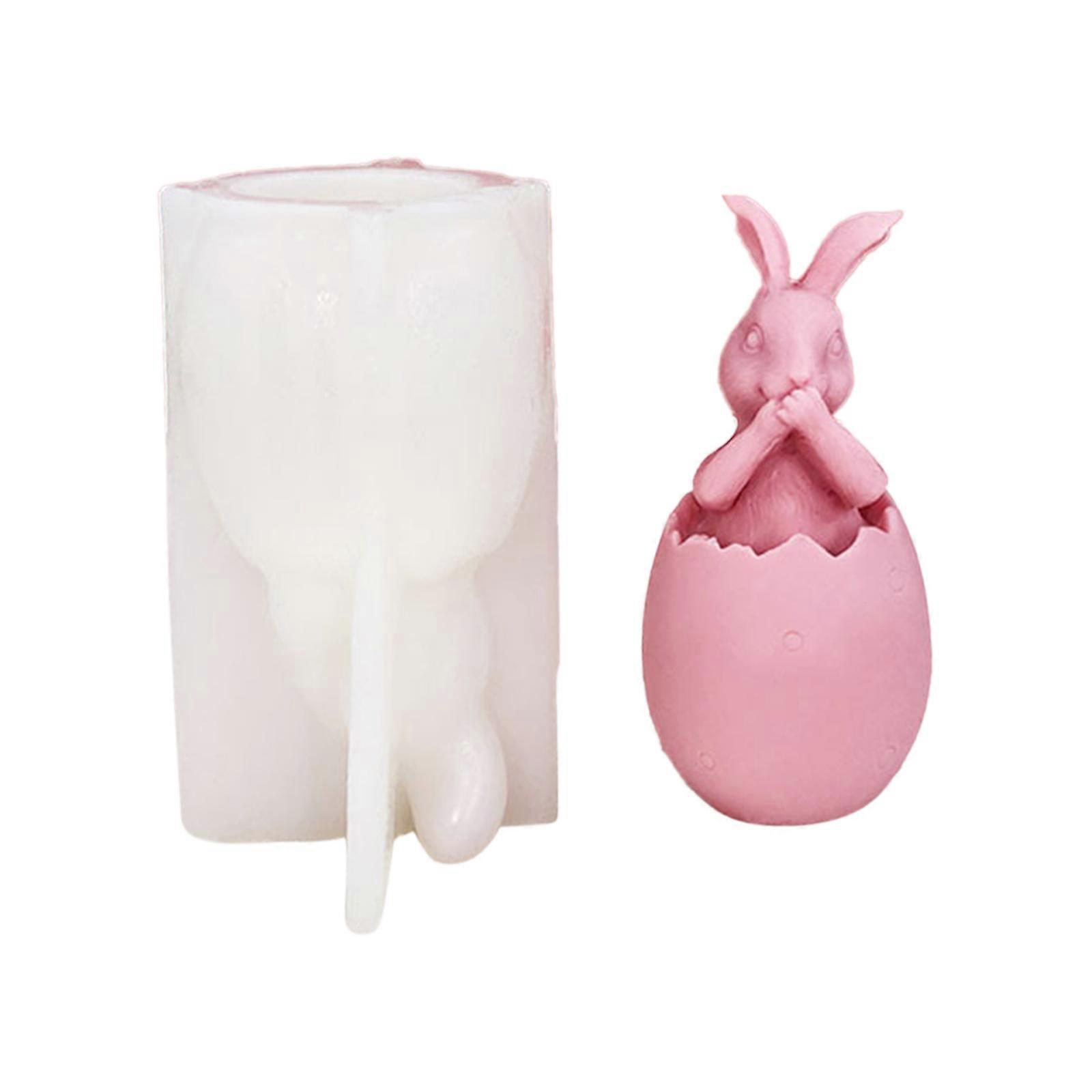 Easter Bunny Rabbit Silicone Mold DIY  Mould