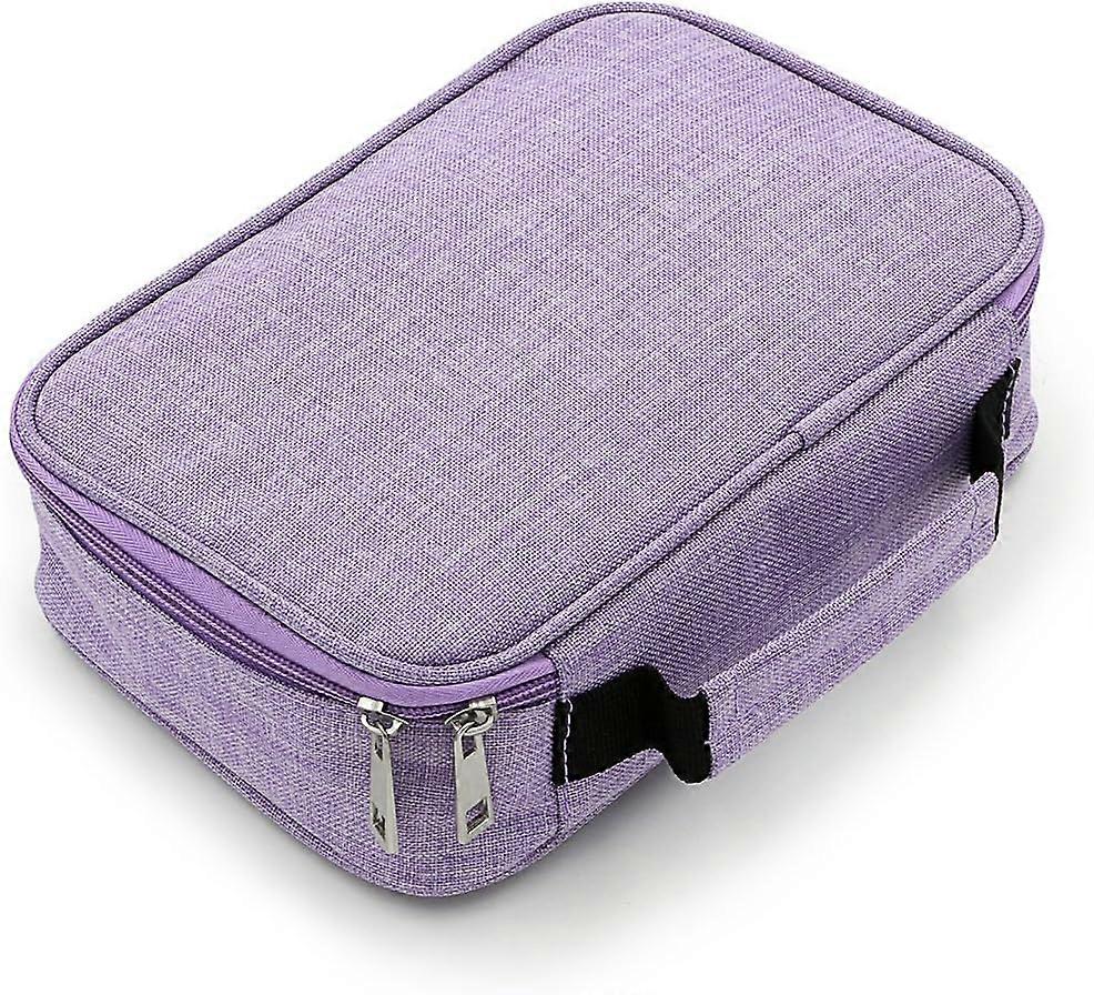 Large pencil Case - Removable sleeve (Purple)