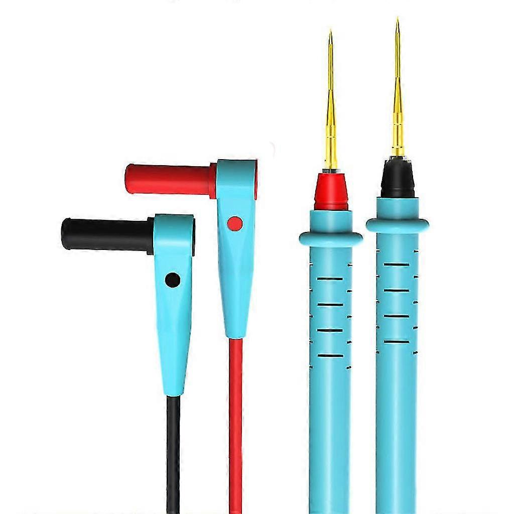 A Set Of 2pcs Multimeter Probe Cable Lead Test Probe Pencil Professional Kit