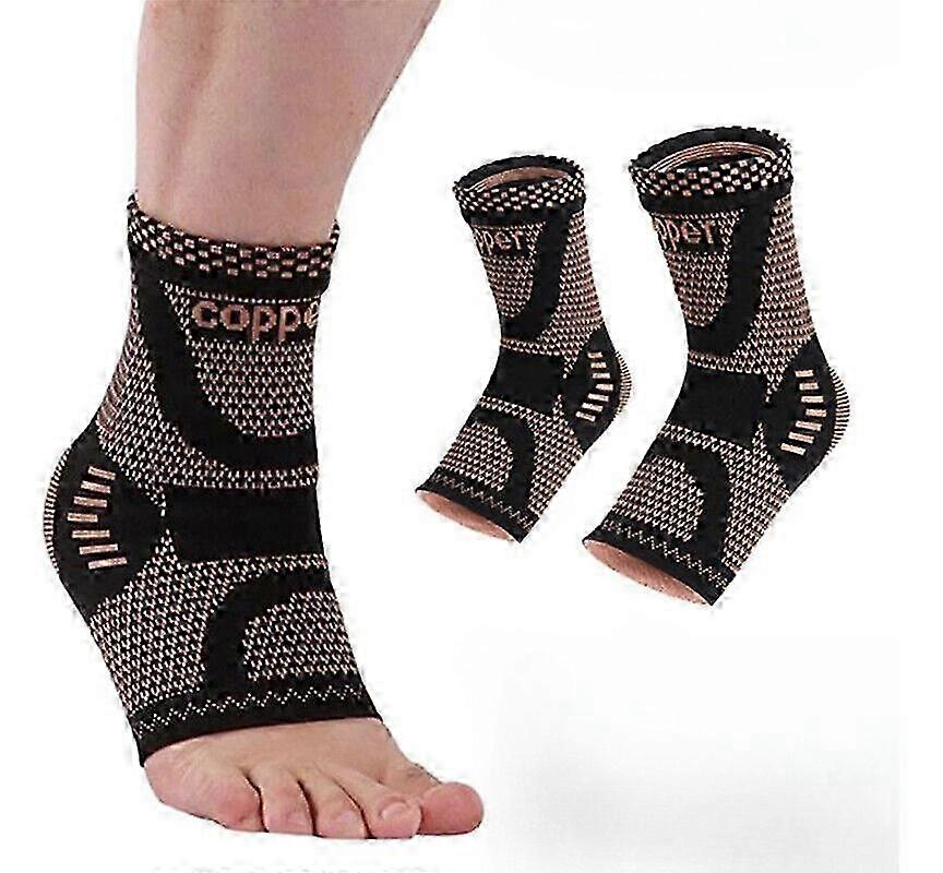 1 Pair Of Elastic Ankle Pads For Training In Football, Running And